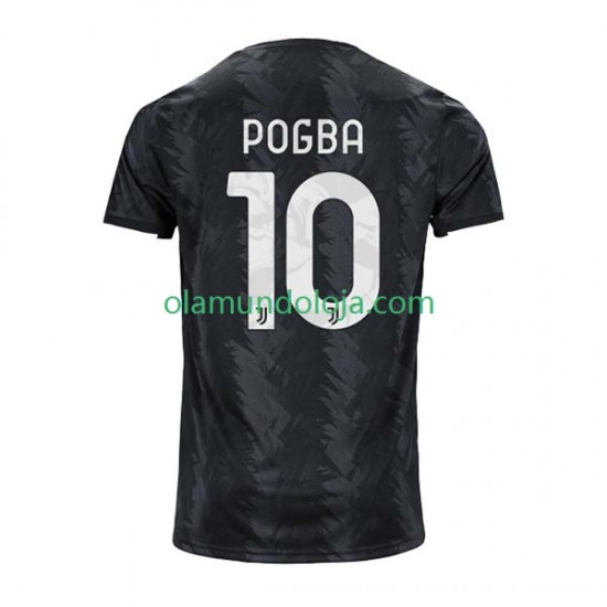 Camisola Juventus Pogba 10 Homem Equipamento Segundo 2022-2023 Manga Curta